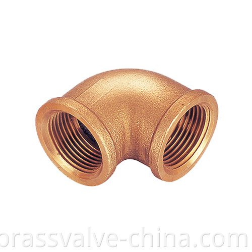 Bronze Ff 90degree Elbow Coupling H515 Jpg